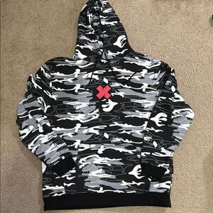 Sam and Colby Camo Hoodie 2XL